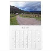 Mural Calendrier des États-Unis du Colorado (Mar 2027)