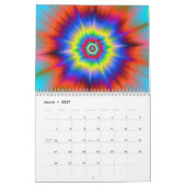 Mural Calendrier des explosions de couleur (Mar 2027)