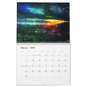 Mural Calendrier des expressions 2015 d'Éden (Feb 2027)