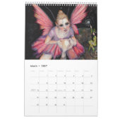 Mural Calendrier des FÉERIES par Kim Turner 2012 (Mar 2027)