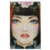 Mural Calendrier des FÉERIES par Kim Turner 2012 (Protection)