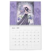 Mural Calendrier des fées 2011 par Molly Harrison (Mar 2027)