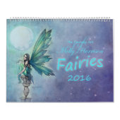 Mural Calendrier des fées 2016 par Molly Harrison Imagin (Protection)