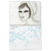 Mural Calendrier des filles Deco I (Feb 2027)