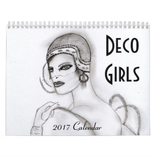 Mural Calendrier des filles Deco I
