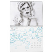 Mural Calendrier des filles Deco I (Jan 2026)