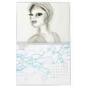 Mural Calendrier des filles Deco I (Mar 2026)