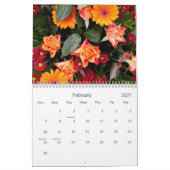 Mural Calendrier des fleurs 2012 (Feb 2027)
