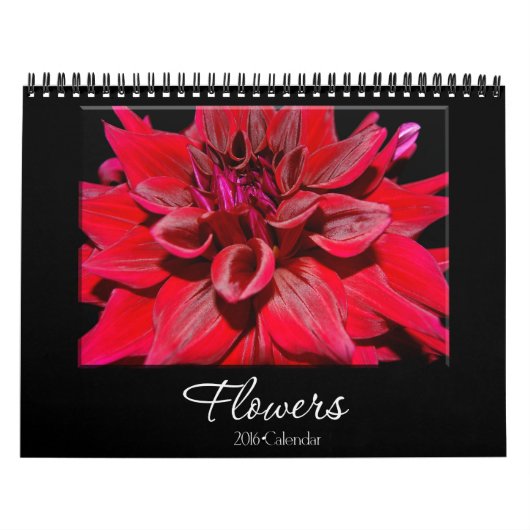 Mural Calendrier des fleurs 2016 par le Mac d'Erin (Protection)