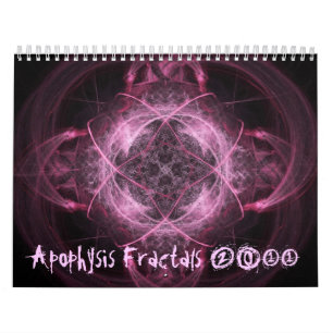 Mural Calendrier des fractales 2011 d'Apophysis