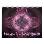 Mural Calendrier des fractales 2012 d'Apophysis (Protection)
