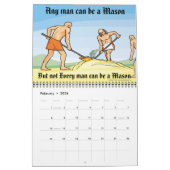 Mural Calendrier des freemasons (Feb 2026)