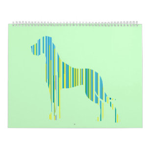Mural Calendrier des Grand Danois