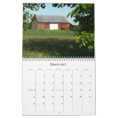 Mural Calendrier des granges 2009 de l'Amérique (Mar 2027)