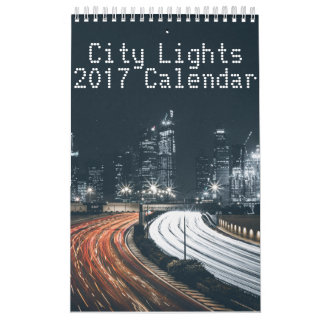 Mural Calendrier des illuminations de la ville 2017