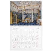 Mural Calendrier des intérieurs du palais d'hiver de 12  (Jan 2026)