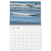 Mural Calendrier des jours de plage (Mar 2026)