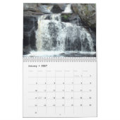 Mural Calendrier des lacs, de l'eau et des scènes tranqu (Jan 2027)