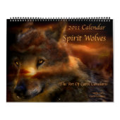 Mural Calendrier des loups 2011 d'esprit (Protection)