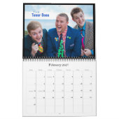 Mural Calendrier des membres 2012 Pointless (Feb 2027)