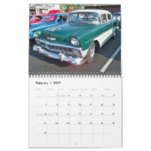 Mural Calendrier des muscles classiques Chevy 2011 (Feb 2027)