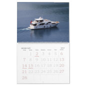 Mural Calendrier des navires et des bateaux 2015 (Feb 2027)