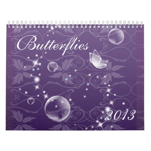Mural Calendrier des papillons 2013 (Protection)