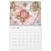 Mural Calendrier des papillons 2013 (Mar 2027)