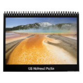 Mural Calendrier des parcs nationaux 2011 des USA (Protection)