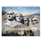 Mural Calendrier des parcs nationaux américains (Protection)