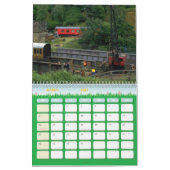 Mural Calendrier des passionnés de train (Mar 2027)