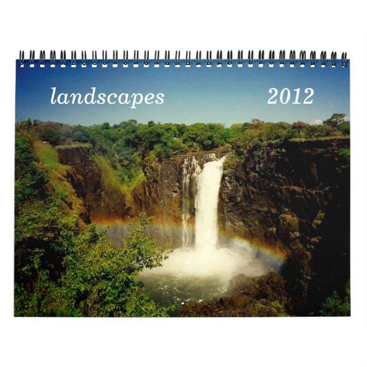 Mural calendrier des paysages 2012 (Protection)