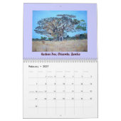 Mural Calendrier des paysages 2015 (Feb 2027)