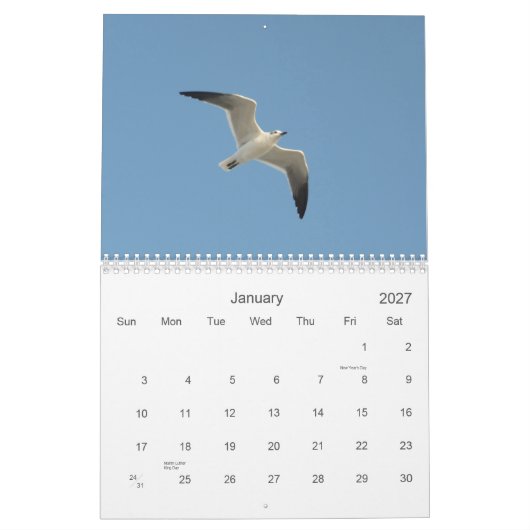 Mural Calendrier des paysages naturels 2015 (Jan 2027)