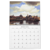 Mural Calendrier des peintures 2017 de janv. Vermeer (Mar 2026)
