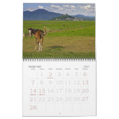 Mural Calendrier des photos de chasse à saut (Feb 2027)
