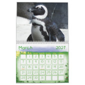 Mural Calendrier des pingouins (Mar 2027)