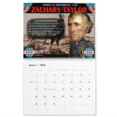 Mural Calendrier des pires présidents américains 2018 (Mar 2026)