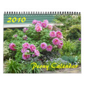 Mural Calendrier des pivoines 2010 (Protection)
