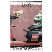 Mural Calendrier des poulets (Protection)