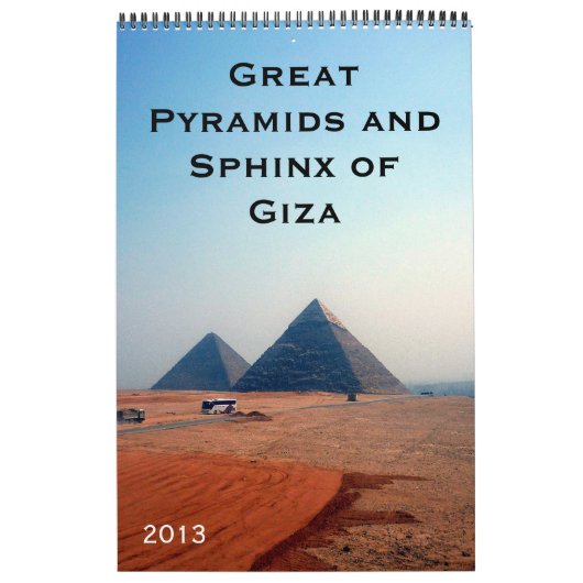 Mural calendrier des pyramides 2013 (Protection)