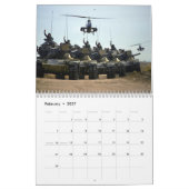 Mural Calendrier des réservoirs de rotin (Feb 2027)
