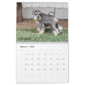 Mural Calendrier des Schnauzers 2018 de Stephanies (Feb 2026)