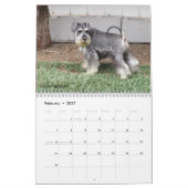 Mural Calendrier des Schnauzers 2018 de Stephanies (Feb 2027)