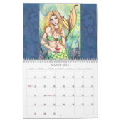 Mural Calendrier des sirènes 2011 par Molly Harrison (Mar 2026)