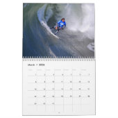 Mural Calendrier des surfeurs de Californie (Mar 2026)