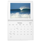 Mural Calendrier des Surfs géants (Feb 2027)