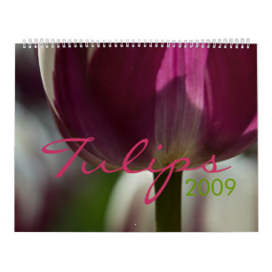 Mural Calendrier des tulipes 2009