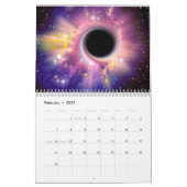 Mural Calendrier d'ESPACE EXTRA-ATMOSPHÉRIQUE (Feb 2027)