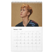 Mural Calendrier d'EXO Sehun (Feb 2027)